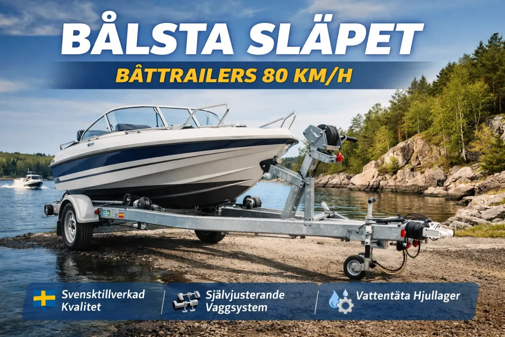 Bålsta Släpet – Båttrailers